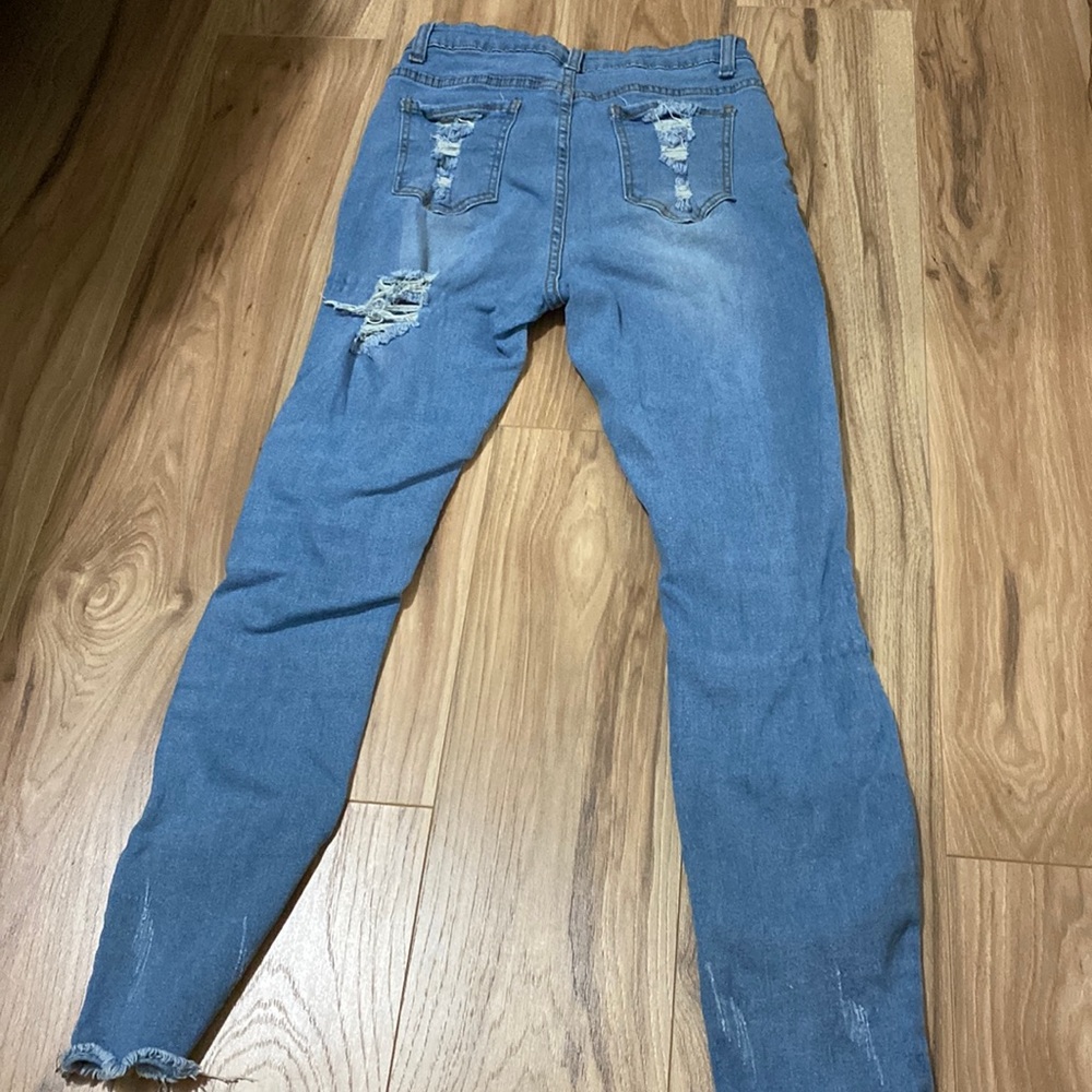Small ripped jeans